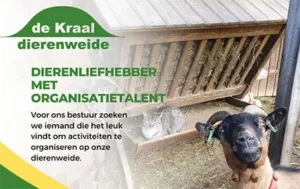 Bestuurslid gezocht dierenweide de Kraal